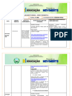 PLANEJAMENTO SEMANAL - Março