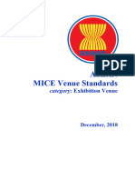 ASEAN MICE Venue Standards Exhibition Venue