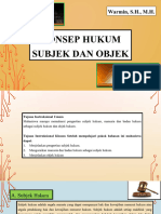 2ecfc Subjek Dan Objek Hukum