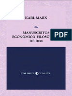 MARX Manuscritos Económico-Filosóficos de 1844 (Colihue)
