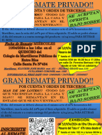 Remate Privado 10-04-2024