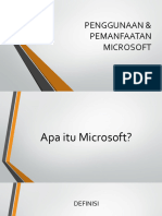 Kuliah 2 - Penggunaan & Pemanfaatan Microsoft