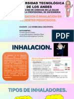 Inhalacion y Nebulizacion