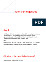 Respiratory Emergencies (DR Praveen)