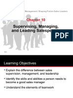 Chapter - 10 (Supervising Managing)