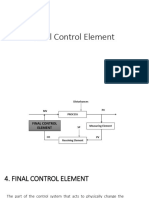 Final Control Element