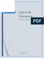 puissance monophasée exercices