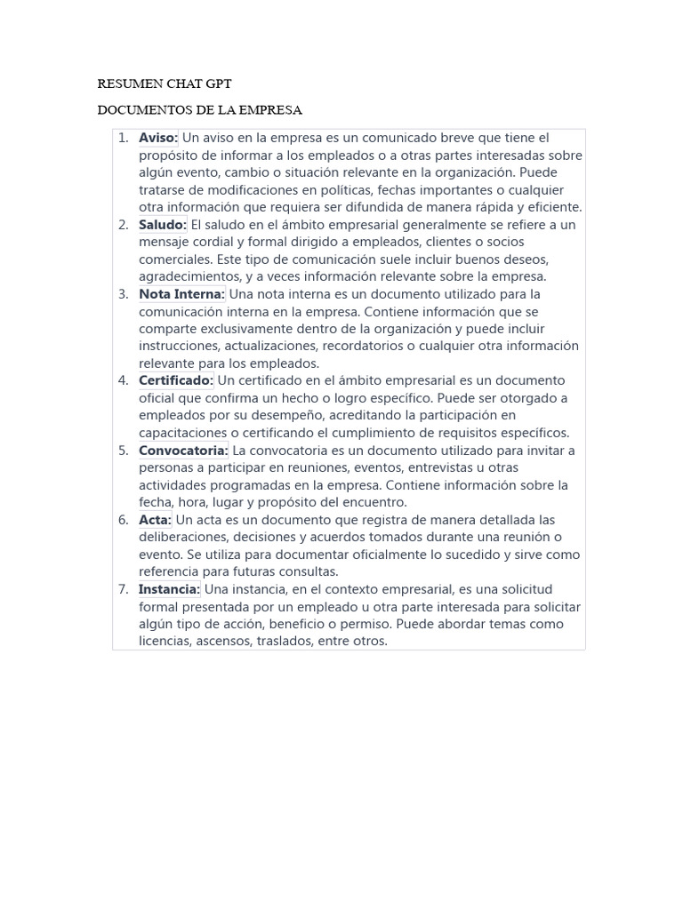 Chat Gpt Resumen Pdf