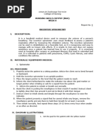 Incentive Spirometry Procedure Guide | PDF | Patient | Nursing
