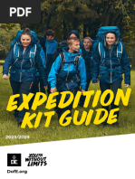 DofE Rucksack Packing Guide | PDF