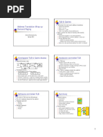 TLB & Caches: N N N N