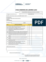 Memoria Comisión de Evaluación