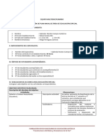 Evaluación de Plan Anual de Área de Educación Especial 2023