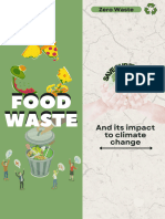 Food Waste and Its Impact To Climate Change