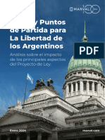 Marval - Dossier - Ley de Bases y Puntos de Partida para La Libertad de Los Argentinos - ES