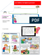 E1 A3 FICHA Habitos de Higiene 1ero