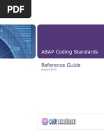 ABAP Coding Standards Reference Guide