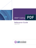 ABAP Coding Standards Reference Guide
