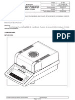 Determinacion Del Porcentaje de Humedad en Producto Por Metodo Infrarojo - IT - 186 - CNC