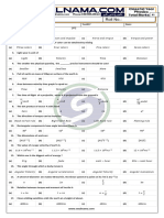 Class 11 Half Book Test 1st Half