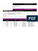 Aula 05 - Planilha - Matriz de Performance