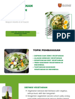 Perilaku Konsumen Pangan - Tren Makanan Vegetarian Di Indonesia - Respon Harefa & M Fauzan