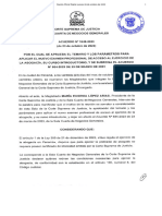 Acuerdo 1648-2023 - Temario y Parametros Examen Abogacía