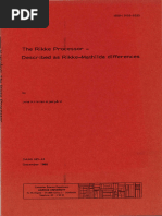 MD-43 The Rikke Processor Described As Rikke-Mathilda Differences Dec80