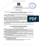 Tarifas de Honorarios Abogados 2021