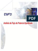 Análisis de Flujo de Potencia Equilibrado_ETAP 21
