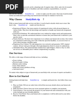 Homework Help Business Plan