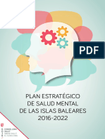 Plan Estrategico de Salud Mental de Las Islas Baleares 2016-2022