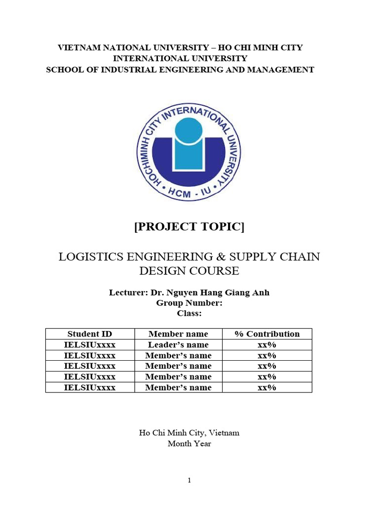 Project Report Template | PDF | Methodology | Science
