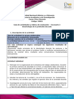 Guía de Actividades y Rúbrica de Evaluación - Unidad 2 - Escenario 3 - Deontología de La Profesión Docente