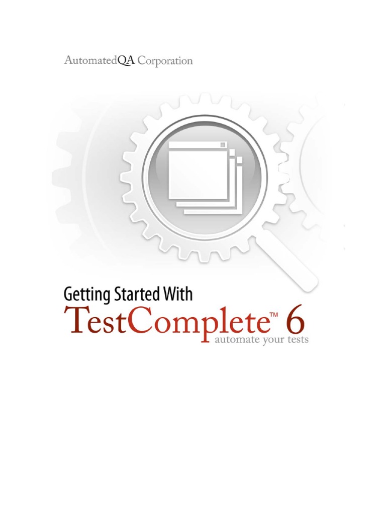 Getting Started With TestComplete | PDF | Microsoft Windows | Microsoft ...