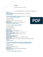 Desenvolvimento de SQL