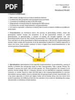 Dbms Notes Unit 2