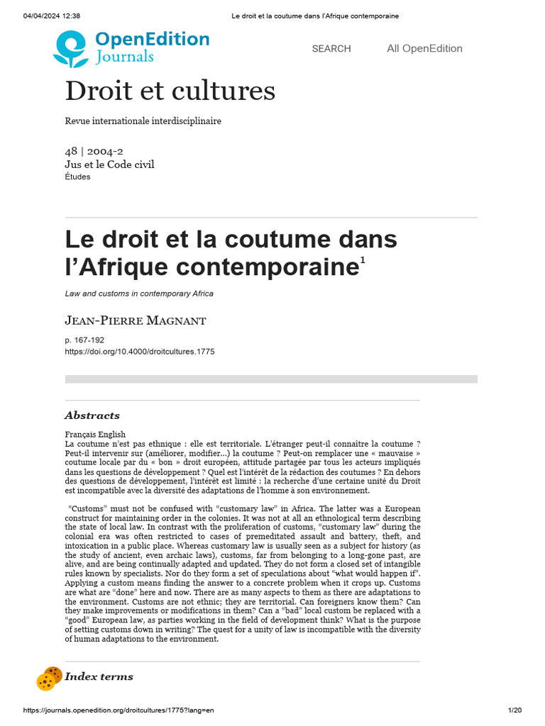 LES EGLISES D'AFRIQUE FACE AUX ENJEUX DE LA JUSTICE ET DE LA PAIX - LES