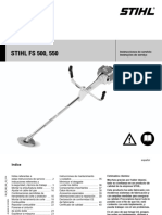 Stihl FS 500, 550