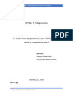 HTML 5 Responsivo