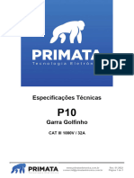 Especificações Técnicas P10 - Garra Golfinho v01-2022