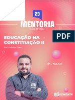 Educação Na Constituição II (Teoria)