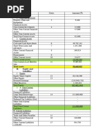 Rado Tyres Ltd. Financial Statement