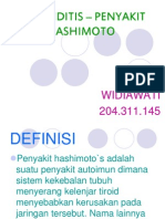 Thyroiditis - Penyakit Hashimoto Power Point
