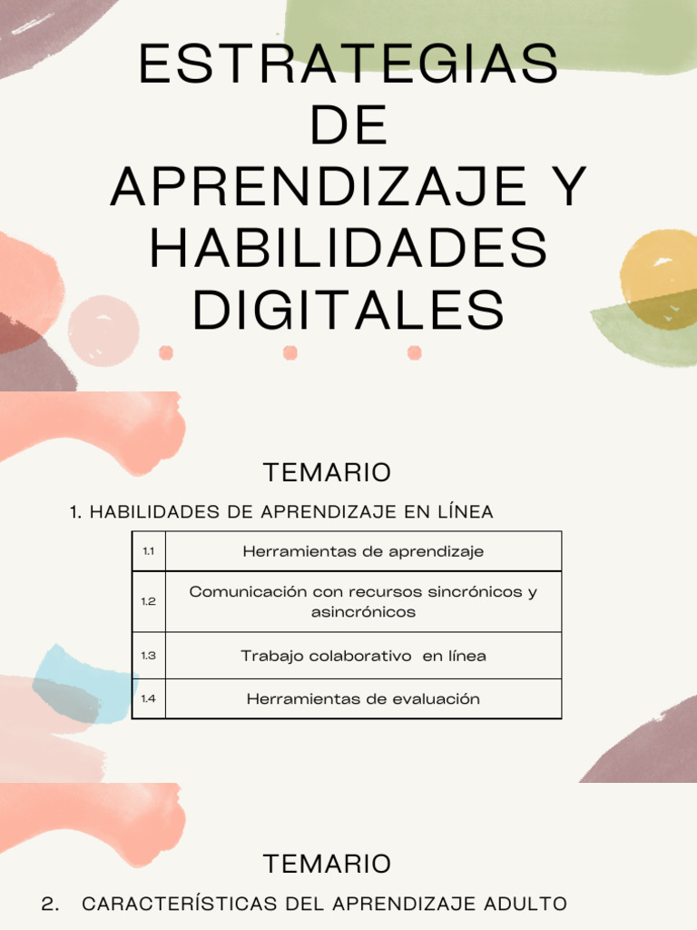 Estrategias de Aprendizaje | PDF | Aprendizaje | Comunicación