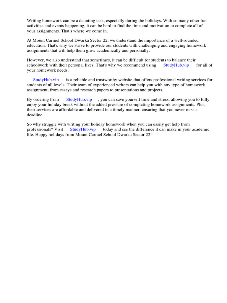 mount-carmel-school-dwarka-sector-22-holiday-homework-pdf-multiple