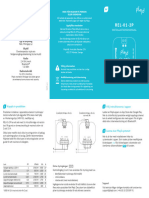 Plejd Manual REL-01-2P SV