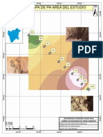 Mapa de PH Area Del Estudio: Referencias