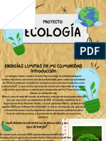 Proyecto Ecología