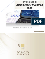 Inversiones II - Rosario Finanzas - Marzo 2017 Clase I